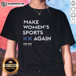 Good Make Women's Sports XX Again Ladies Tee in vibrant colors, perfect for active women and casual wear.