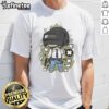 Chibi-style survivor graphic on an Awesome Battle Royale T-Shirt, perfect for gaming fans and stylish casual wear.