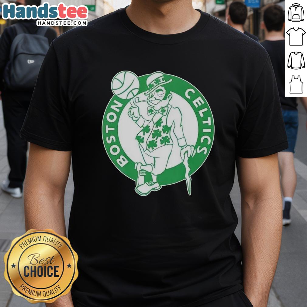 awesome-boston-celtics-white-logo-patricks-day-t-shirt Awesome Boston Celtics white logo Patrick's Day T-shirt featuring iconic Celtics design for fans and celebrations.