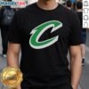 Alt Text: Cleveland Cavaliers white logo t-shirt for St. Patrick's Day, perfect for fans celebrating the holiday in style.