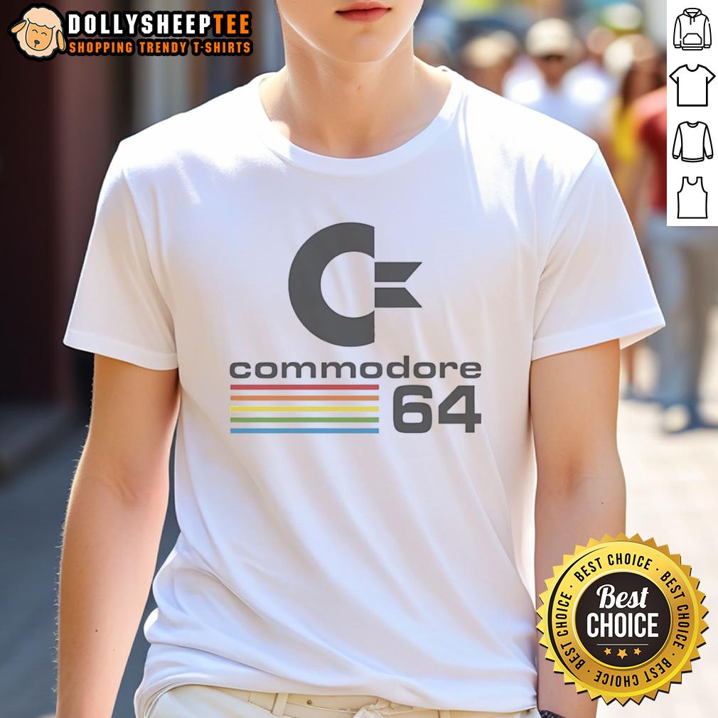 Awesome Commodore 64 Retro T Shirt Awesome Commodore 64 Retro T-Shirt featuring vintage gaming graphics and a classic design for retro enthusiasts.