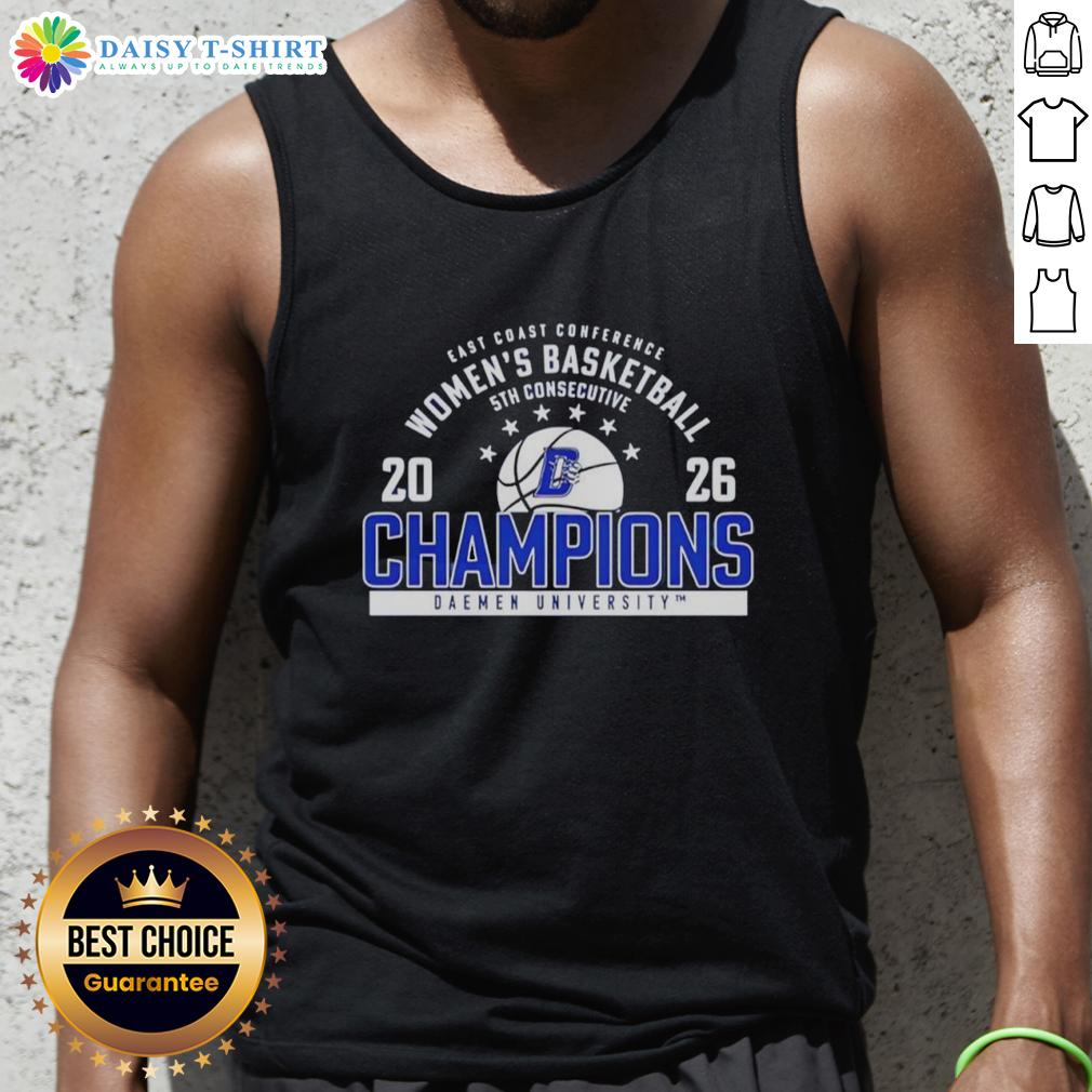 Awesome Daemen Wildcats East Coast Conference Women'S Basketball Tank Top Awesome Daemen Wildcats East Coast Conference women's basketball tank top featuring team colors and logo design.