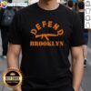 Awesome Defend Brooklyn Curved T-Shirt featuring a trendy design and comfortable fit, perfect for casual wear.