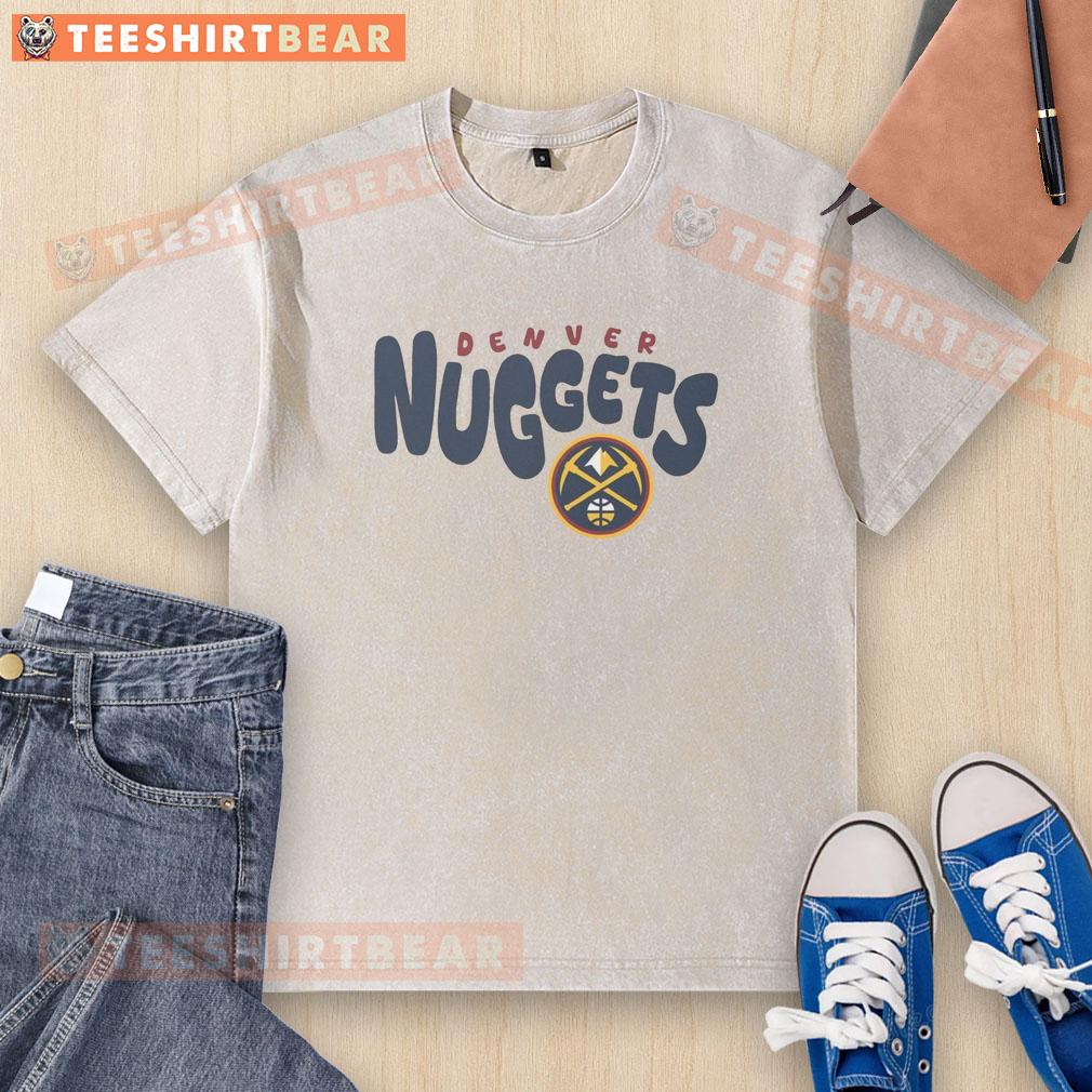 awesome-denver-nuggets-bubble-washed-t-shirt Awesome Denver Nuggets Bubble Washed T-Shirt featuring vibrant team colors and a stylish design for fans.