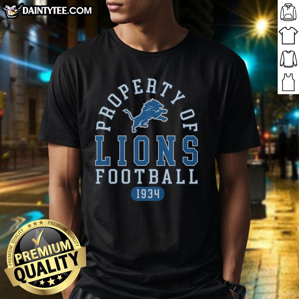 awesome-detroit-lions-football-property-1934-t-shirt Alt Text: Awesome Detroit Lions Football Property 1934 T-Shirt featuring vintage design and team logo, perfect for fans.