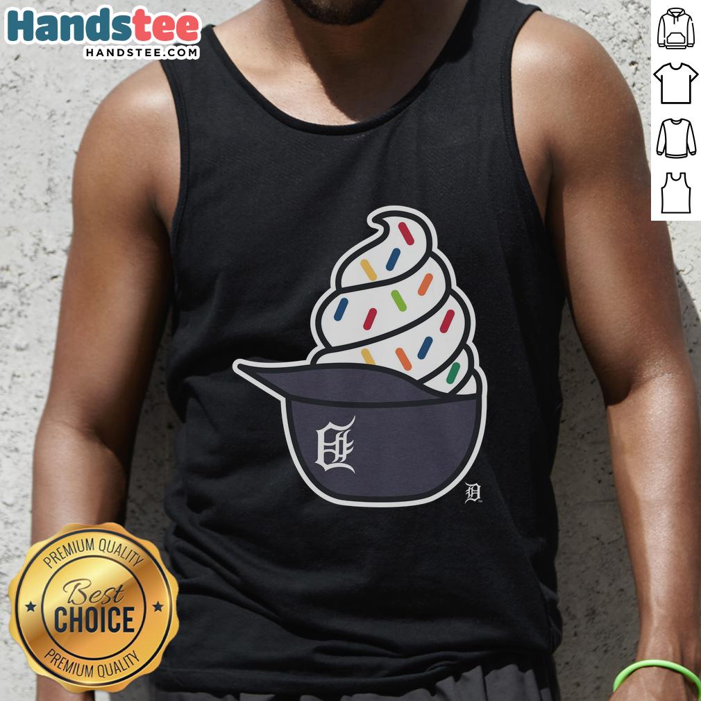 awesome-detroit-tigers-ice-cream-tank-top Awesome Detroit Tigers ice cream tank top featuring vibrant team colors and a fun graphic design for summer wear.