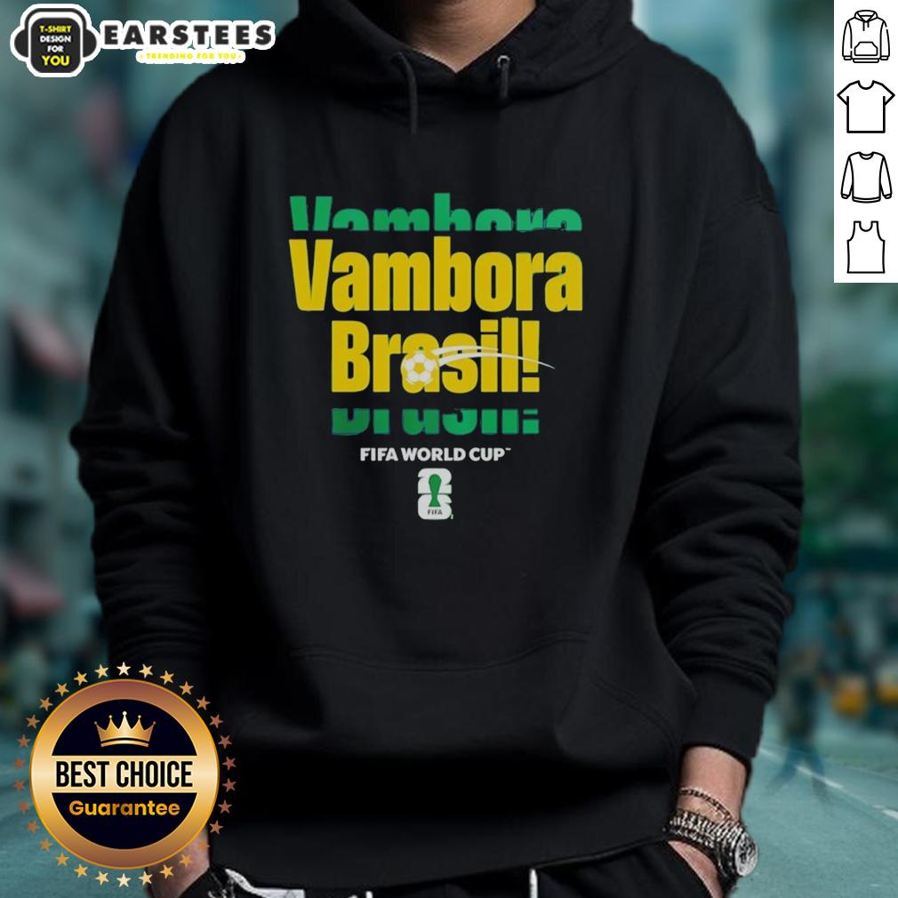 awesome-fifa-world-cup-vambora-brazil-2026-hoodie Awesome FIFA World Cup Vambora Brazil 2026 Hoodie featuring vibrant colors and stylish design for football fans.