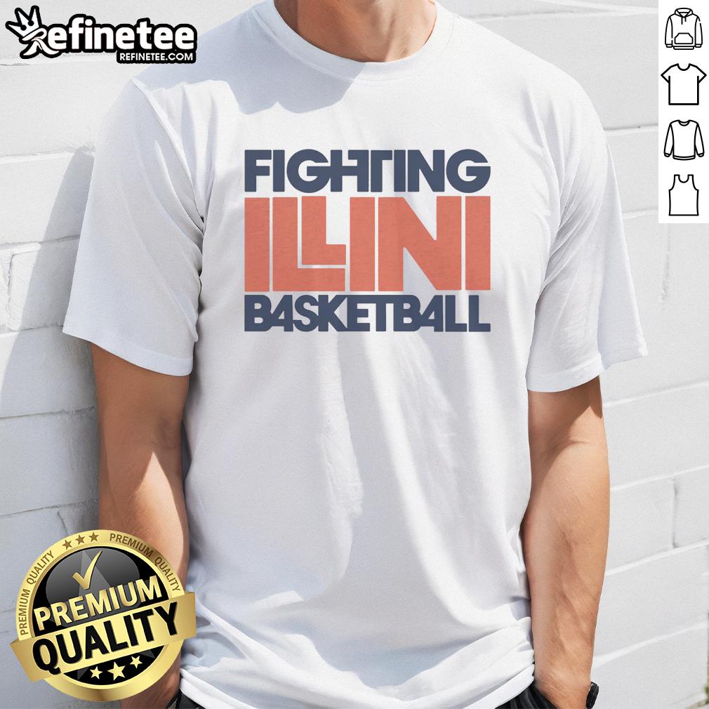 awesome-fighting-illini-basketball-vintage-t-shirt Awesome Fighting Illini Basketball Vintage T-Shirt featuring classic logo and retro design for fans and collectors.