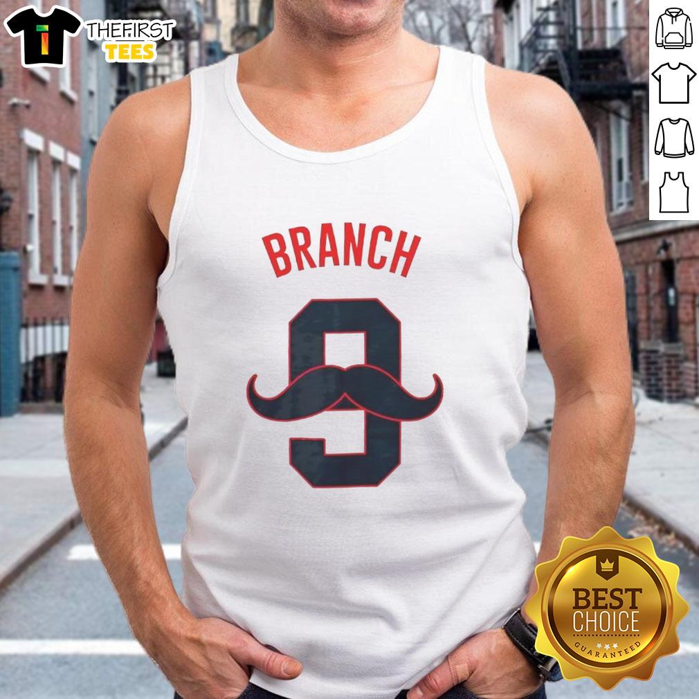 awesome-georgia-bulldogs-kolby-branch-number-9-tank-top Alt Text: Kolby Branch wearing an Awesome Georgia Bulldogs Number 9 tank top, showcasing team spirit and style.