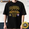 Awesome Goldsboro Cougars NCHSAA 3A Girls Basketball Champions 2026 curved t-shirt showcasing team pride and victory.