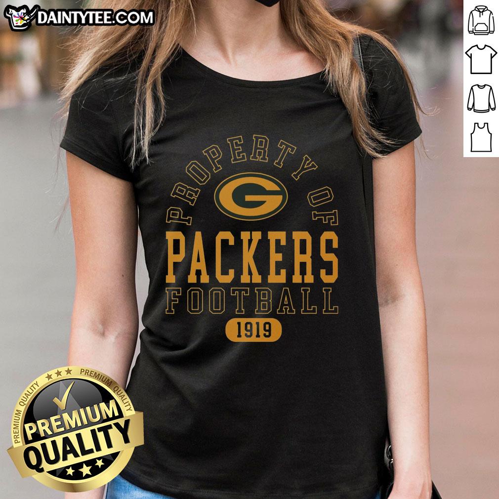 awesome-green-bay-packers-football-property-1919-ladies-tee Awesome Green Bay Packers Football Property 1919 Ladies Tee featuring vibrant team colors and stylish design.