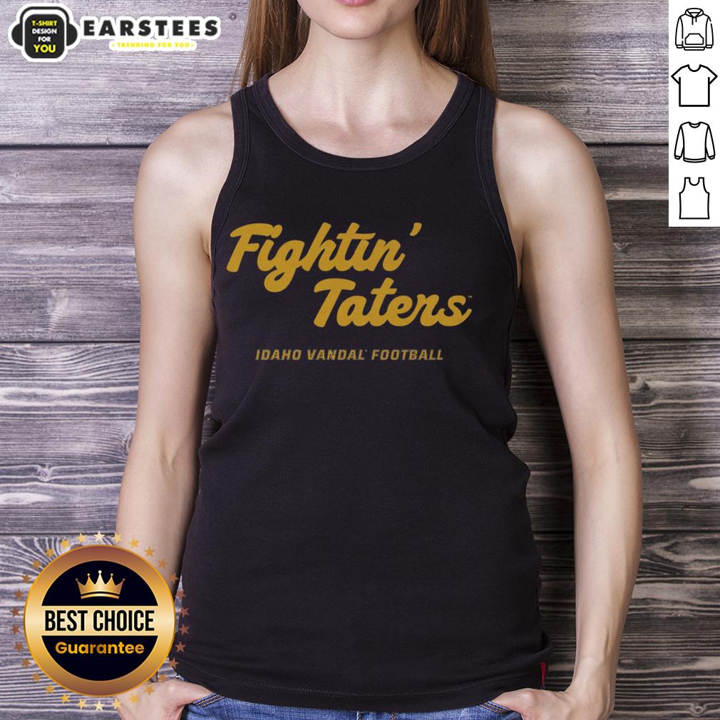 awesome-idaho-vandals-2025-fightin-taters-script-vintage-tank-top Vintage Idaho Vandals 2025 Fightin' Taters tank top featuring unique script design, perfect for fans and casual wear.