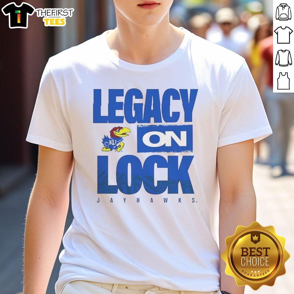 awesome-kansas-jayhawks-ncaa-2026-legacy-on-lock-on-t-shirt-1 Alt Text: Awesome Kansas Jayhawks NCAA 2026 Legacy On Lock T-Shirt featuring vibrant colors and team logo for fans.