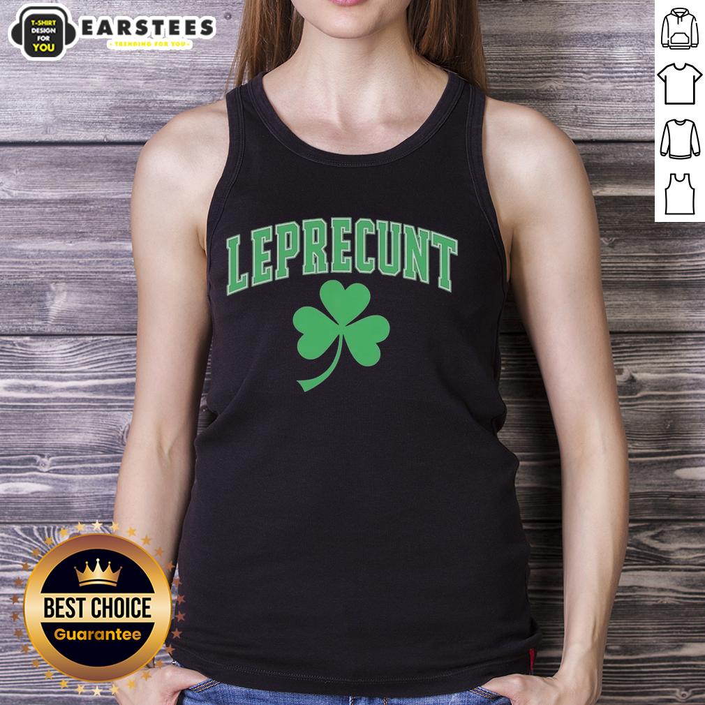 awesome-leprecunt-shamrock-st-patricks-day-2026-tank-top Awesome Leprecunt Shamrock St. Patrick's Day 2026 tank top featuring a fun green design for festive celebrations.