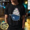 Awesome Los Angeles Dodgers ice cream t-shirt featuring vibrant graphics and a fun design for baseball fans.