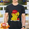 Awesome Maga Pikachu T-Shirt featuring a vibrant Pikachu graphic on a stylish black background, perfect for Pokemon fans.
