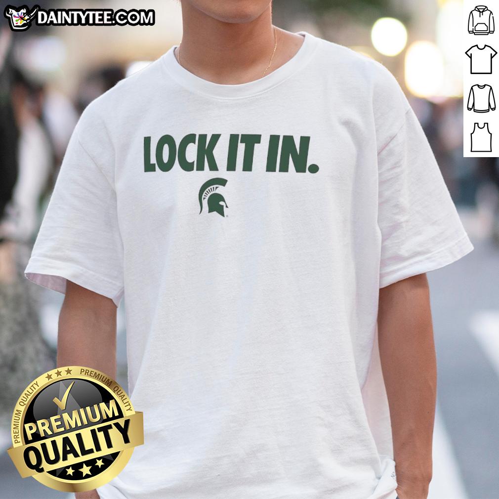 awesome-michigan-state-spartans-2026-lock-it-in-t-shirt Awesome Michigan State Spartans 2026 Lock It In T-Shirt featuring vibrant team colors and bold logo design.