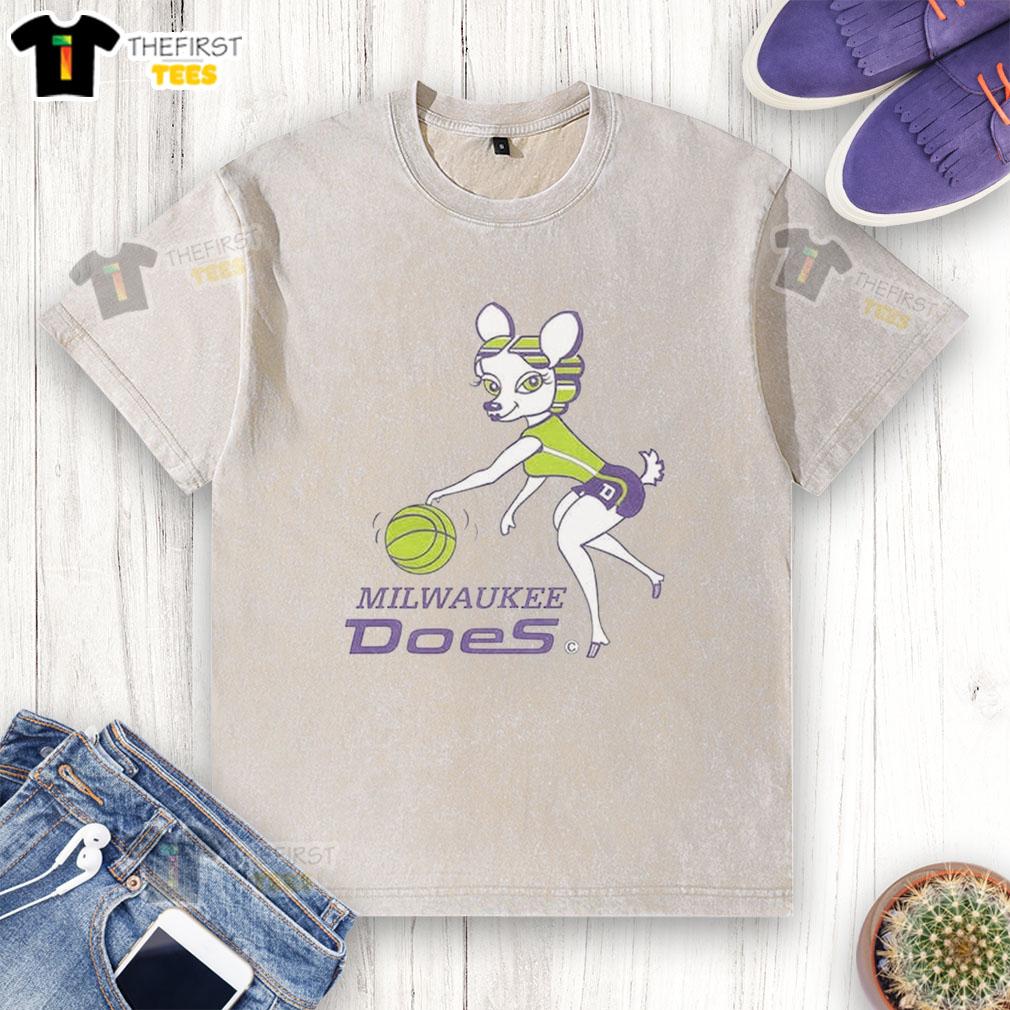 awesome-milwaukee-does-wpbl-logo-washed-t-shirt Awesome Milwaukee Does WPBL logo on a trendy washed t-shirt, perfect for casual wear and sports enthusiasts.