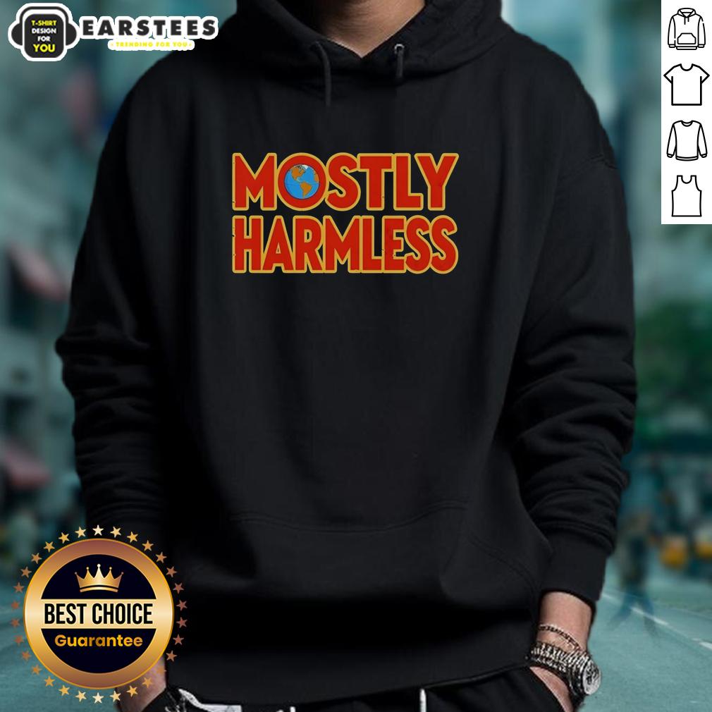 awesome-mostly-harmless-douglas-adams-hitchhikers-guide-to-the-galaxy-series-1992-hoodie Alt Text: Awesome Mostly Harmless hoodie featuring Douglas Adams' Hitchhiker's Guide to the Galaxy series, 1992 design.