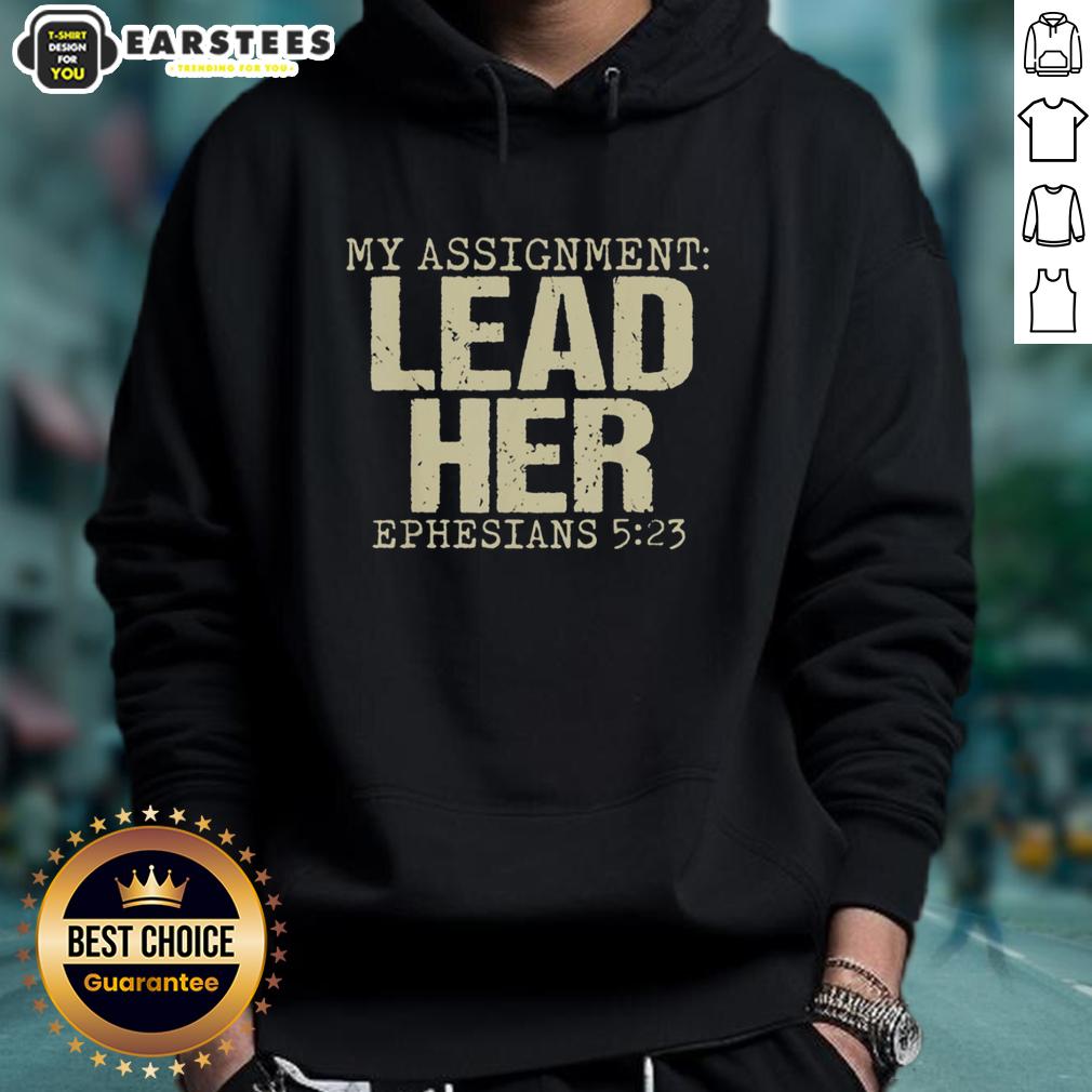 awesome-my-assignment-lead-her-ephesians-5-23-christian-faith-retro-hoodie Awesome My Assignment Lead Her Ephesians 5:23 Christian Faith Retro Hoodie in stylish design for believers.