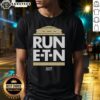 Alt Text: Awesome New Orleans Saints Run Etn T-Shirt featuring bold team colors and logo for fans and athletes.