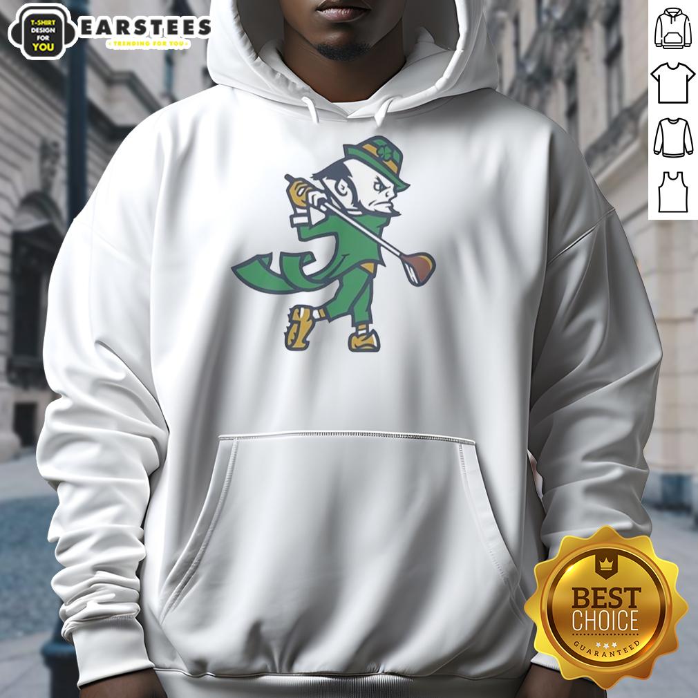 awesome-notre-dame-fighting-irish-golf-hoodie Awesome Notre Dame Fighting Irish golf hoodie featuring the team's logo and a stylish design for fans and athletes.