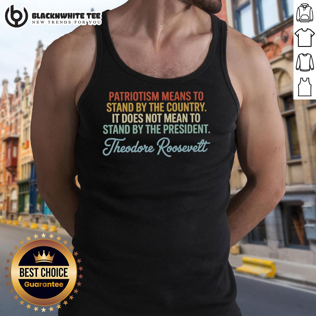 Awesome Patriotism Means To Stand By The Country Tank Top Awesome patriotism means to stand by the country tank top in vibrant colors, perfect for expressing national pride.