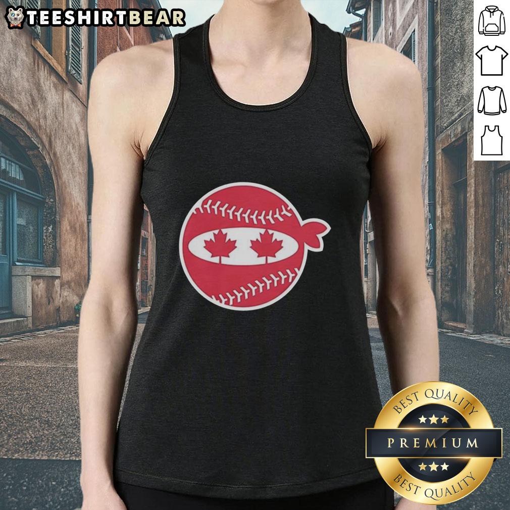 awesome-pitching-ninja-canada-baseball-tank-top Awesome Pitching Ninja Canada Baseball Tank Top featuring a dynamic design perfect for baseball enthusiasts.