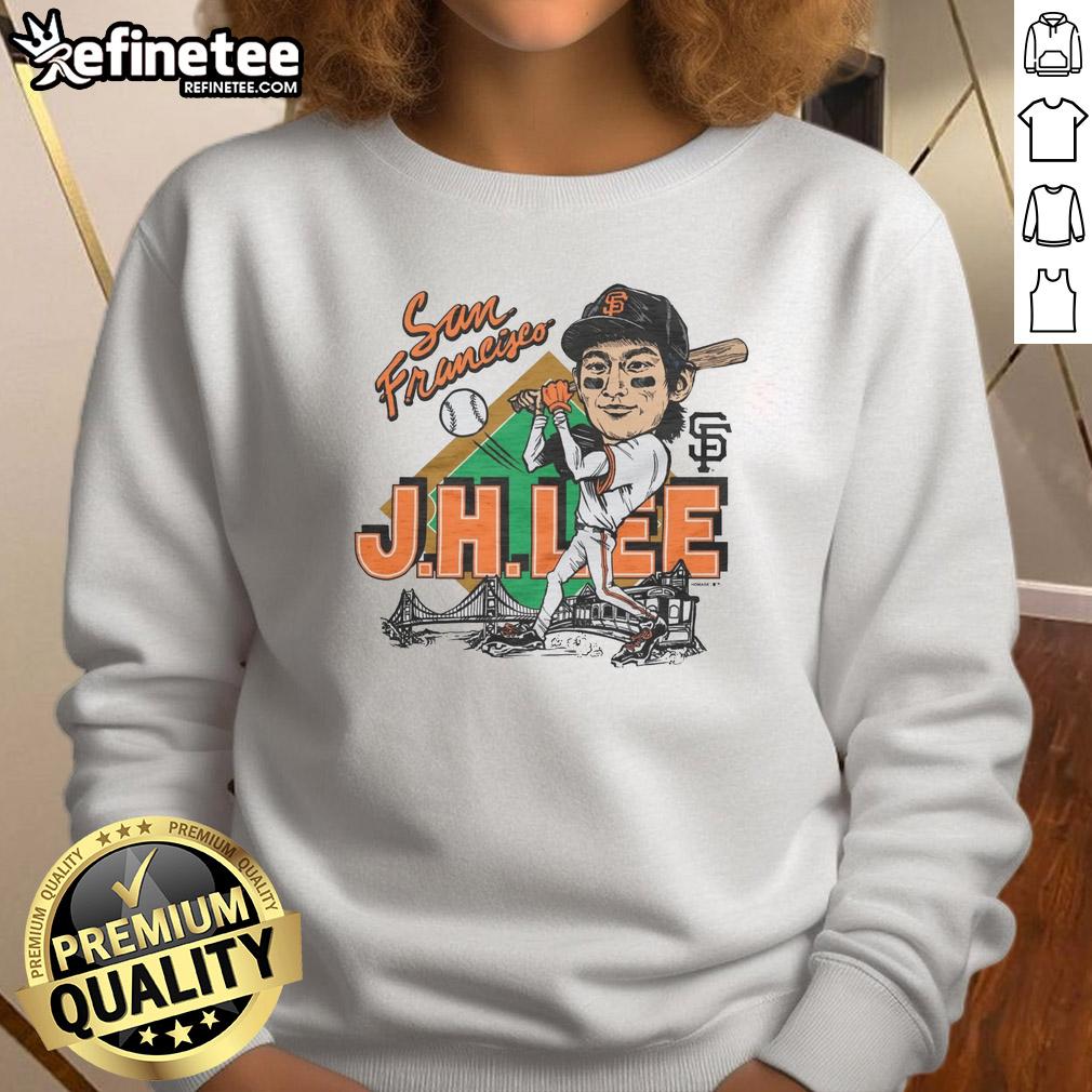 awesome-san-francisco-giants-jung-hoo-lee-sweatshirt Awesome San Francisco Giants Jung Hoo Lee sweatshirt featuring vibrant team colors and logo, perfect for fans.