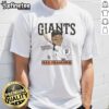 Awesome San Francisco Giants Rafael Devers T-Shirt featuring vibrant team colors and Devers' name on the back.