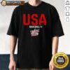 Awesome Tarik Skubal USA Baseball logo T-shirt featuring vibrant graphics and a comfortable fit for fans and players.