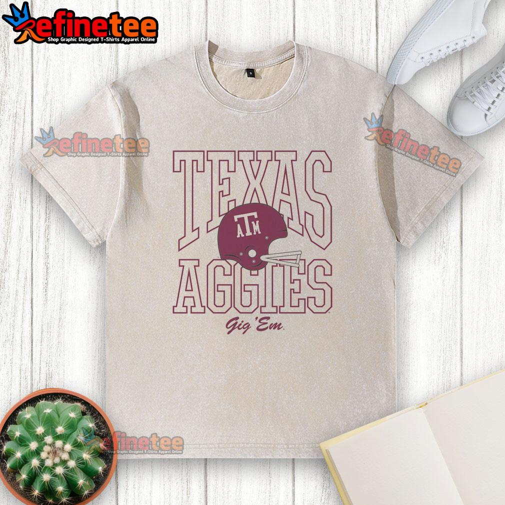 awesome-texas-am-aggies-1975-football-washed-t-shirt Awesome Texas A&M Aggies 1975 Football washed t-shirt featuring vintage graphics and classic design for fans.