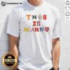 Awesome This Is March Sport Team Logo T-Shirt featuring a vibrant design and bold team colors for passionate fans.