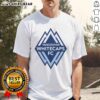 Alt Text: Awesome Vancouver Whitecaps FC primary logo t-shirt featuring bold team colors and design for soccer fans.