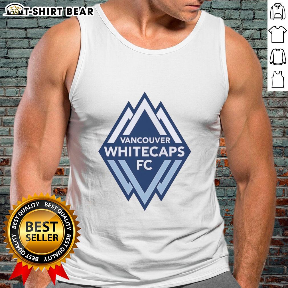 Awesome Vancouver Whitecaps Fc Primary Logo Tank Top Awesome Vancouver Whitecaps FC primary logo tank top featuring the team emblem in vibrant colors, perfect for fans.