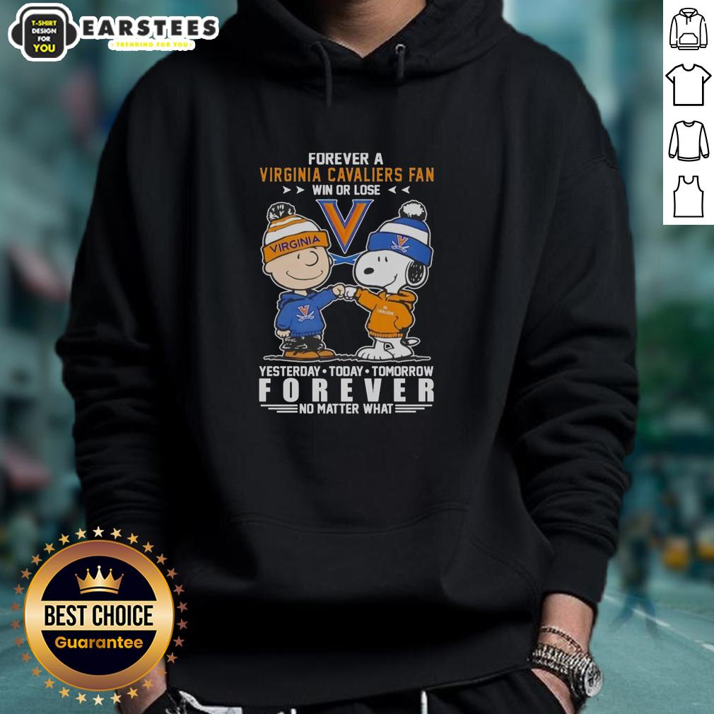 awesome-virginia-cavaliers-snoopy-and-charlie-brown-forever-a-fan-win-or-lose-hoodie Awesome Virginia Cavaliers Snoopy and Charlie Brown hoodie for fans, celebrating team spirit win or lose.