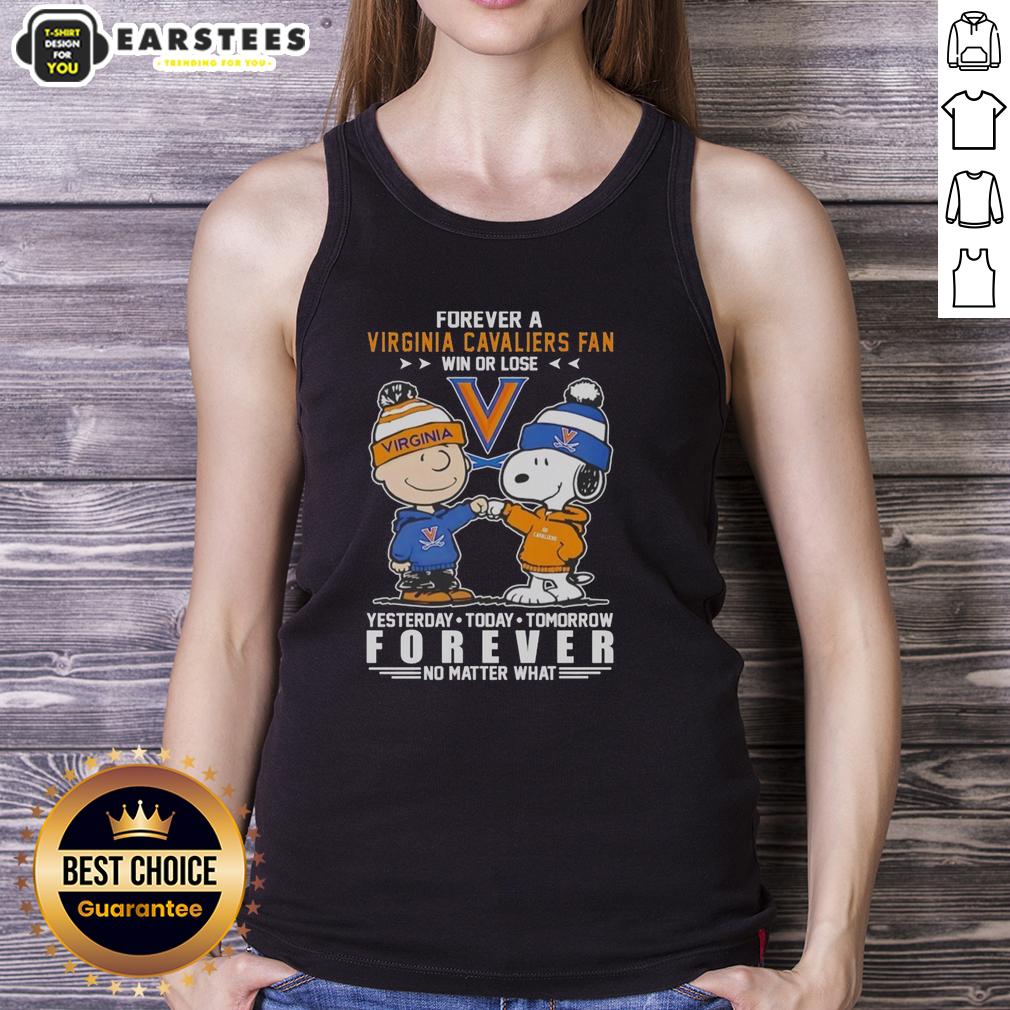 awesome-virginia-cavaliers-snoopy-and-charlie-brown-forever-a-fan-win-or-lose-tank-top Awesome Virginia Cavaliers Snoopy and Charlie Brown tank top for fans, celebrating team spirit win or lose.