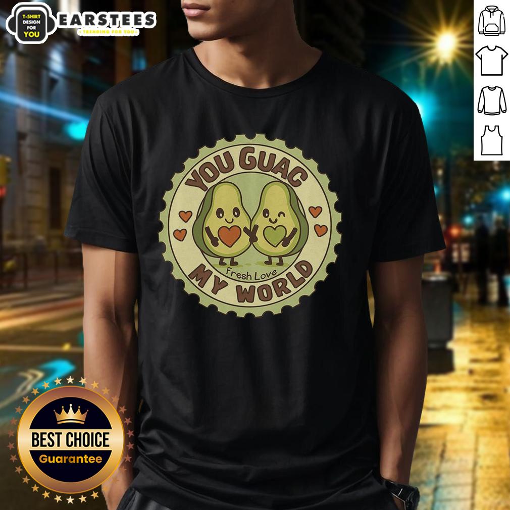 awesome-you-guac-my-world-fresh-love-avocado-t-shirt Awesome You Guac My World Fresh Love Avocado T-Shirt featuring a fun avocado graphic and catchy text design.