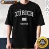 Awesome Zurich Switzerland Suisse T-Shirt featuring a vibrant design showcasing Zurich's iconic skyline and culture.