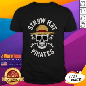 Nice Straw Hat Pirate T-Shirt featuring vibrant graphics of a pirate hat and adventurous design, perfect for fans.