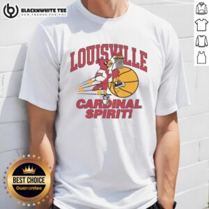 Official Louisville Cardinals Spirit Vintage T-Shirt featuring classic logo and retro design for fans and collectors.