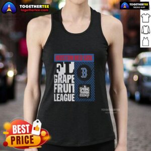 Good Boston Red Sox Grapefruit League Spring Training 2026 tank top featuring vibrant team colors and logo design.