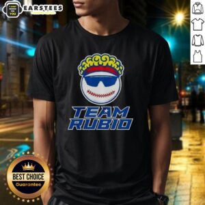 Good Puerto Rico Team Rubio Baseball T-Shirt featuring vibrant colors and a stylish design perfect for fans.