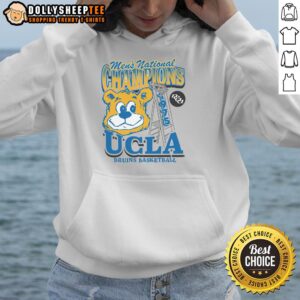 UCLA Bruins past champs hoodie featuring tournament win design, perfect for fans celebrating team victories.