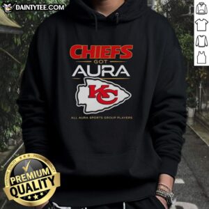 Nice Kansas City Chiefs Got Aura All Aura Sports Group Players T-Shirt - Image 2