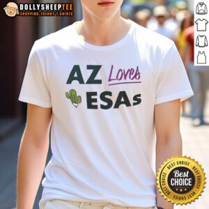 Nice Az Loves Esas T-Shirt featuring a stylish design, perfect for casual wear and expressing love for Esas.