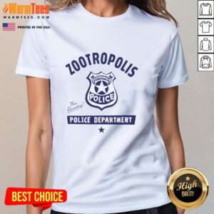 Top Zootopia Police Department Now Recruiting T-Shirt - Image 3
