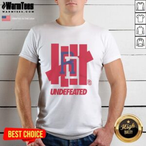 Alt Text: Hot Dominican Republic Baseball Undefeated T-Shirt featuring vibrant colors and stylish design for fans.