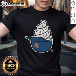 Good New York Mets Ice Cream T-Shirt featuring a vibrant design perfect for baseball fans and summer fun.