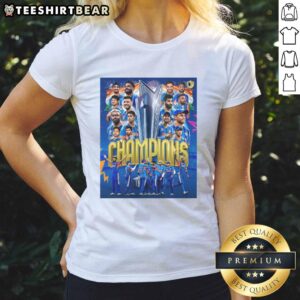 Good Indian Cricket Congratulations ICC Men's T20 World Cup 2026 Graphic T-Shirt - Image 3
